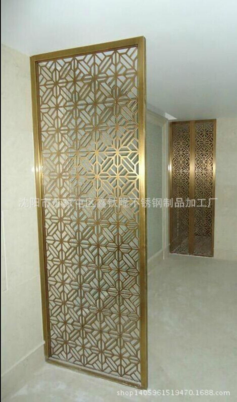 低价批发建材 客厅玄关悬挂式屏风隔断帘子 来图定制 厂家直销