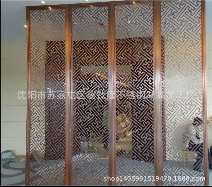 家具厂家定制简约挂式 餐厅客厅挂式屏风玄关 屏风镂空低价批发