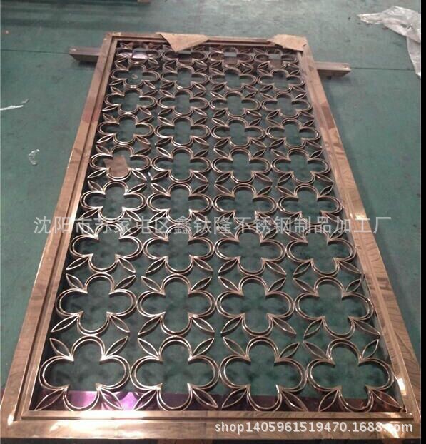 家具厂家定制简约挂式 餐厅客厅挂式屏风玄关 屏风镂空低价批发