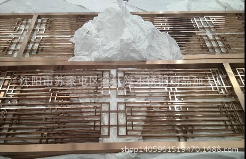 家具厂家定制简约挂式 餐厅客厅挂式屏风玄关 屏风镂空低价批发