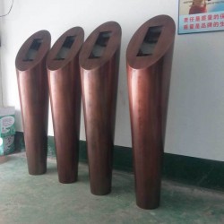 订做各种颜色不锈钢楼宇可视对讲 落地安装台 玫瑰金 钛金 香槟金
