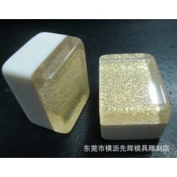 供应亚克力水晶麻将订做自动机雅克力麻将牌