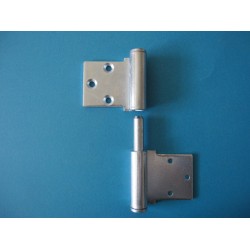 供应电镀蓝白锌脱卸合页4*75*138mm，工业用厚型电镀脱卸合页