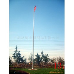上海厂家定制、供应不锈钢三接式旗杆