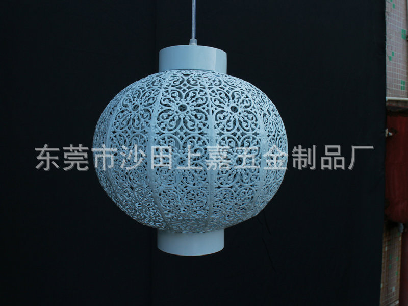 厂家批发 直径350MM南瓜灯笼螺旋状吊灯 装饰个性圆吊灯