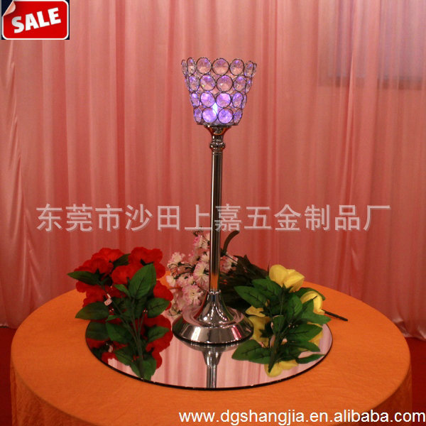 加工定制 优质D14-52CM烛台 新款婚礼餐桌中央烛台