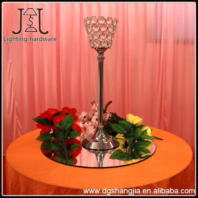 加工定制 优质D14-52CM烛台 新款婚礼餐桌中央烛台