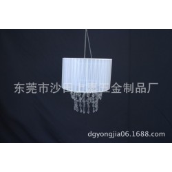 直径300*180MM布纱吊灯,外贸英国绕纱灯罩