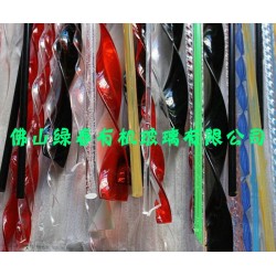 《热》亚克力水晶棒，彩线棒，扭纹棒，精致实用