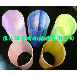 新 亚克力彩纹管，工艺品，绿春亚克力管棒现已用途广泛