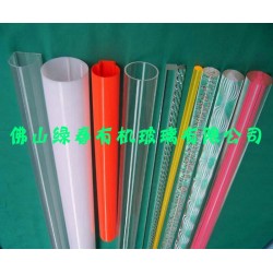 供应亚克力管，颜色管，扭纹棒，汽泡棒，内线扭纹棒