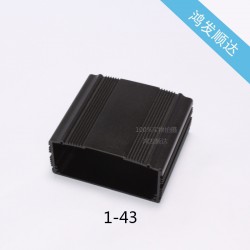 厂家承接 1-43各种铝型材壳体 一体化铝合金壳体加工46*89