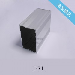 厂家承接1-71各种铝型材壳体 一体化铝合金壳体加工85*145