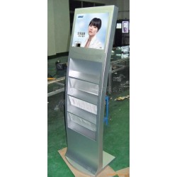 供应POP液晶广告机金属促销架（四千㎡展架工厂）