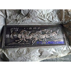 大型铝板雕刻画 红古铜百凤朝鸣深度雕刻工艺画厂家定做