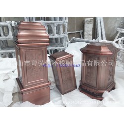 大型不锈钢装饰柱子/真空镀色不锈钢柱子/不锈钢大型工件定做工