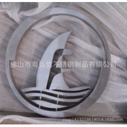 激光不锈钢字 大型招牌不锈钢字 真空镀色 拉丝处理
