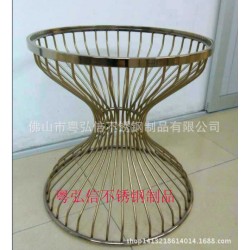 各类造型不锈钢茶几 不锈钢餐桌 做工精致美观耐用不锈钢茶几