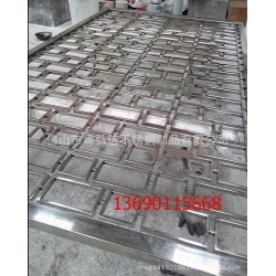 拉丝玫瑰金不锈钢屏风 镜面古铜不锈钢屏风 不锈钢制品加工