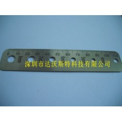 加硬电极端面卡尺刻度尺