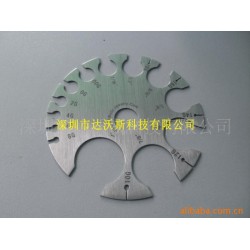 供应不锈钢圆形刻度尺，铝圆形刻度尺