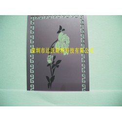 提供铝板雕刻镭雕镭射刻字打标黑色加工