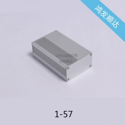 供应批发 1-57各种铝型材壳体 整体铝合金外壳加工35*65*100