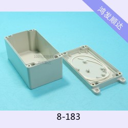 塑胶盒8-183透明仪表仪器塑料防水盒安防电源外壳80*90*160