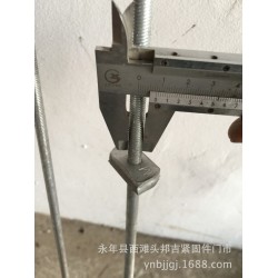 8mm*3米热浸锌全牙丝杆 丝杠 吊杆