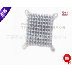 现货库存直销纯铝制作芯片散热器 电子散热片 挤压散热器 优惠