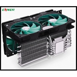 厂家推荐高档铝热管CPU散热器 支持Intel/AMD多平台 散热风扇CPU