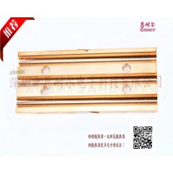 厂家供应现货95*36*5MM黄铜加工产品 纯铜CPU散热器 热管散热器