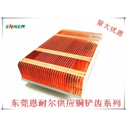 大量供应任何要求纯铜铲齿散热器 铝合金散热器 CPU散热器厂家