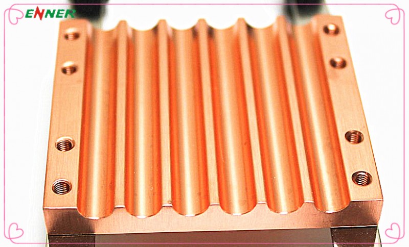 供应纯铜热管焊接散热器 铲齿散热器,焊接散热器 导热管散热器