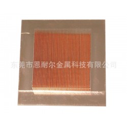 通讯电子精密铲齿纯铜散热片 高品质铲齿焊接散热器 散热器厂家
