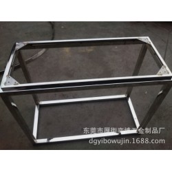 东莞焊接抛光拉丝五金焊接加工，定制五金加工，不锈钢书架