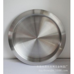旋压加工冲压加工底座拉丝电镀工艺品五金配件