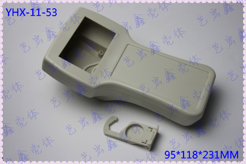 电子塑料外壳/手持仪/手持式仪表外壳/手持仪表壳/带显示窗11-53