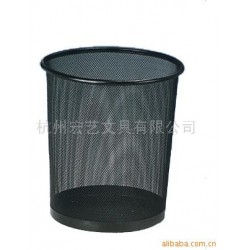 供应铁丝网垃圾筒，铁网纸篓，金属垃圾桶(图)