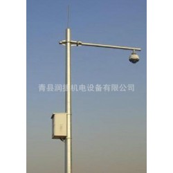 河北天网工程立杆/监控杆 交通型 专业加工，定制-青县润捷直供