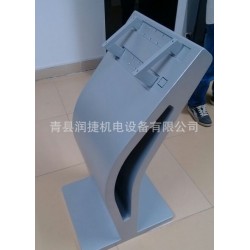 生产 一体机鼓肚型机柜 查询机不锈钢机柜