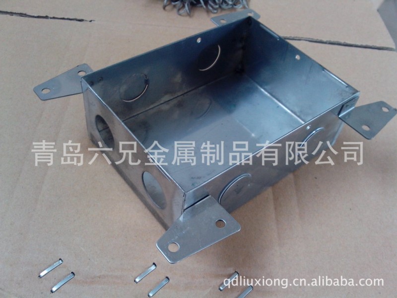六兄批量生产不锈钢接线盒,预埋接线盒,金属接线盒,电缆盒