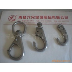 供应不锈钢旋转钩,不锈钢单头钩,旋转钩,狗扣,
