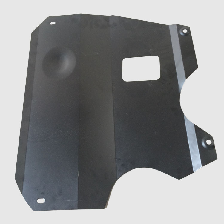 厂家直销大众朗逸铝合金发动机防护板 高档美观车底防撞防水护板