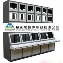 监控控制台，双层操作台，电视墙，成都钣金加工 成都钣金厂