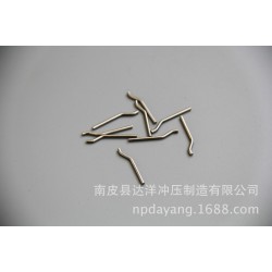 五金冲压件加工 纺织机械配件定制 倒角钢丝