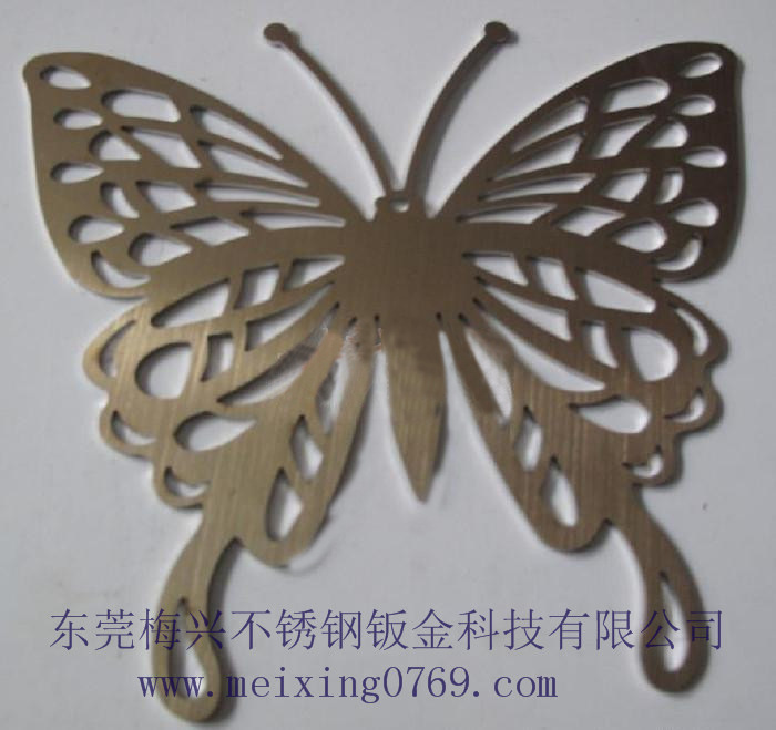 激光切割加工 激光金属工艺品 激光金属文字钣金工艺品