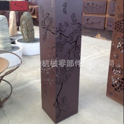 厂家供应工艺品激光切割成型激光切割植物图金属切割激光切割加工