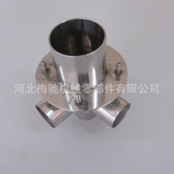 厂家直销钣金加工金属焊接三通制作激光切管不锈钢管加工价格低