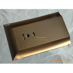 酒店工程用灯电镀咖啡色加工